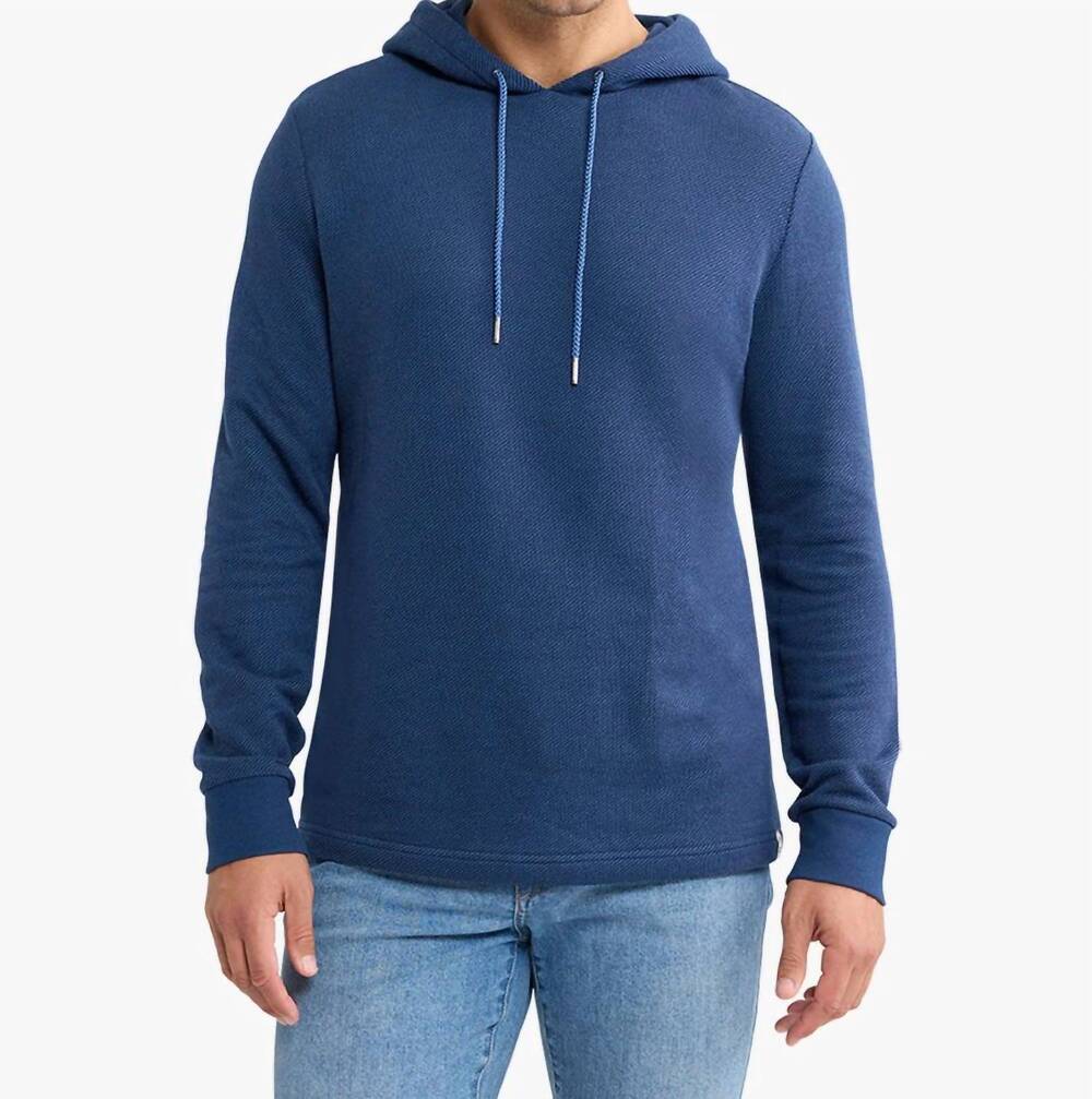 NEW FAIR HARBOR tailwind hoodie in navy twill